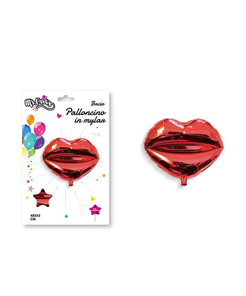 palloncino in nylon a forma di bacio decorazioni per feste we-shop